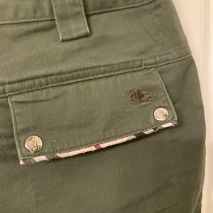 Burberry London pants M green